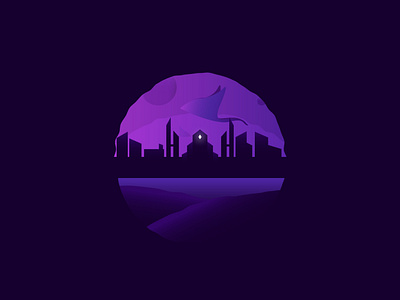 Fanta-sea creative design designinspiration graphicdesign illustration purple shades