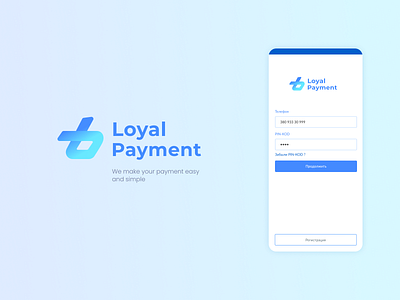 Loyal Payment - Payment Mobile Application branding communal credit card design home page list list of payments login logo main page mobile app payment profile ui utility bills ux