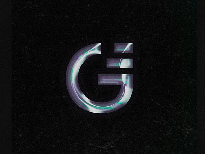 Playing with type. "G" Logo. illustration logo