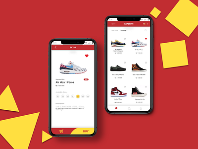 Shoes store App app app ui ux design mobile app mobile app design mobile design mobile ui typography ui ux