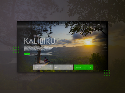 Kulon Progo Travel Landing page design indonesia designer landing page design landingpage webdesign webuiuxdesign