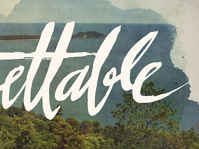 Unforgettable lettering typography