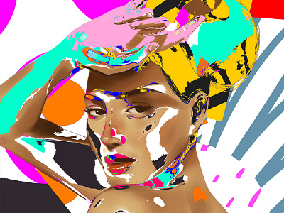 Beauty is Subjective art artwork crypto digitalart girl illustration nft nfts portrait