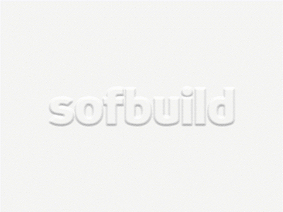 Sofbuild intro animation 3d animation gif intro logo mzk sofbuild type video welcome