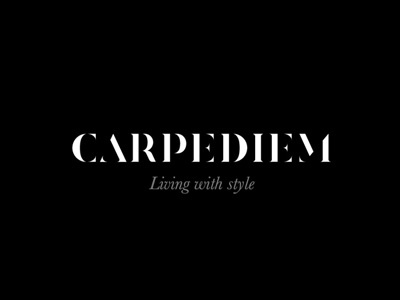 Carpediem typo typography