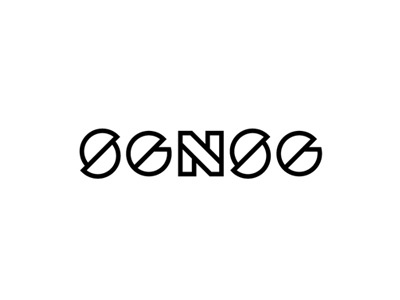 Sence logo logo logotype typo typograpgy