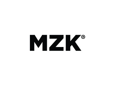 mzk logo logotype mozak type typograpgy