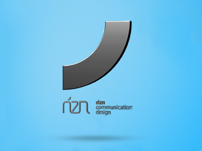 Rizn logo 3d