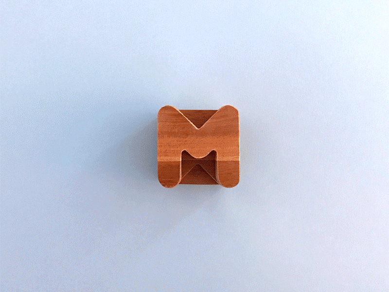 MZK wooden logo animation animation logo mzk stop motion stopmotion wood wooden
