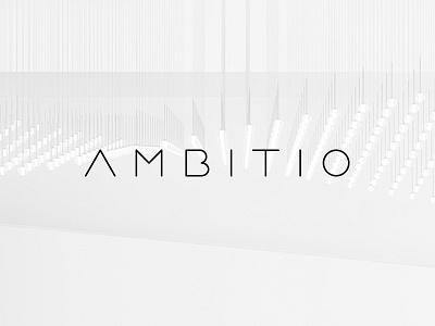Ambitio Logo clean logo logotype minimal mnml noble simple symbol type typography