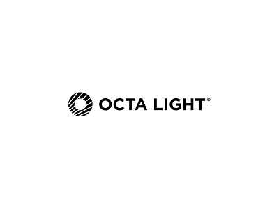 Octa Light Logo clean logo logotype minimal mnml simple symbol type typography