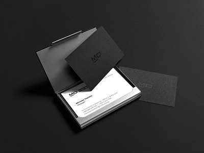 MD business cards business card design business cards businesscard graphic design logo logotype logotypedesign typography