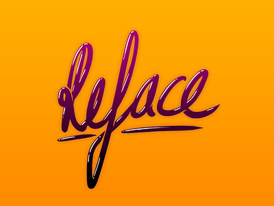 ReFace face fun logo purple tag