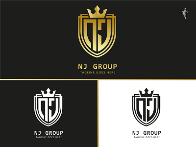 NJ LOGO art branding design graphic design illustration illustrator logo vector