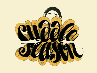 Cuddle Season! cute design drawing handdrawn handtype icon illustration lettering playful seasonal type typography