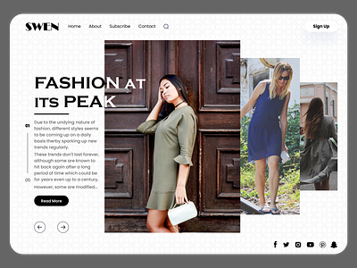 SWEN Fashion Blog Site