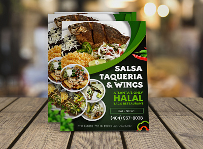 Restourent Flyer awesome eyecatching food graphicdesign menu photoshop professional