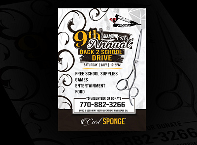 Event Flyer Design flyer design graphic design graphicdesign illustration party promotion professional