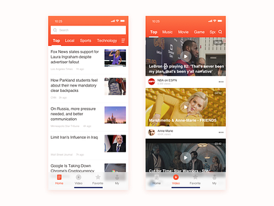 News app - 1 app