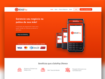 Solis pay - Website branding