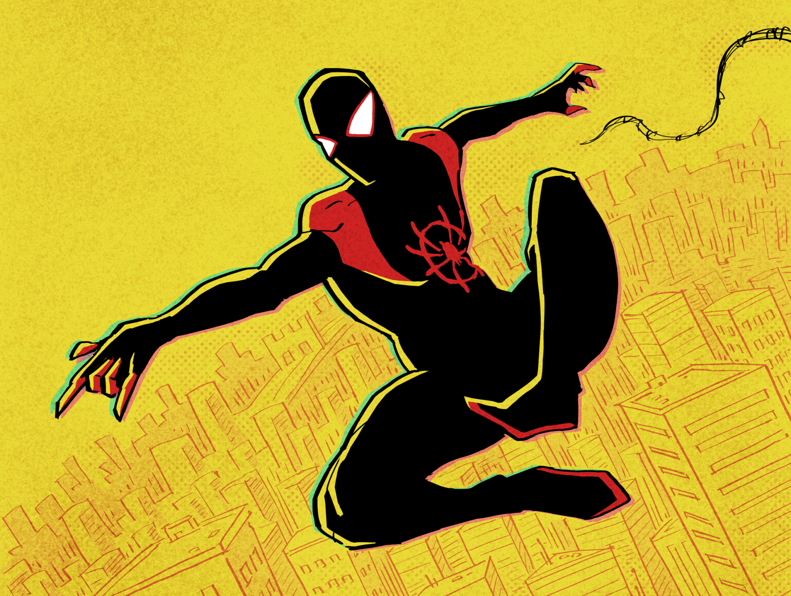 miles morales pop art