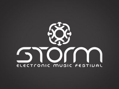 Storm Electronic Music Festival branding bobby dixon branding china identity logo shanghai storm