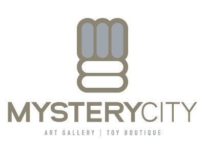 Mystery City logo bobby dixon branding identity logo