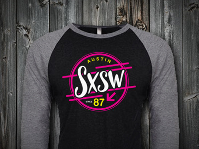 SXSW 80s Neon T-Shirt