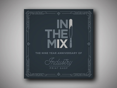 In The Mix Party Invitation