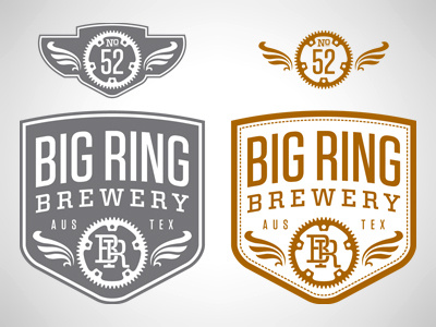 Big Ring Brewery logo beer big ring brewery bobby dixon branding identity logo