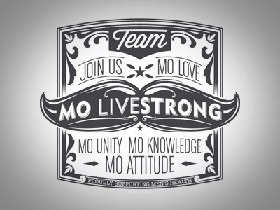 Livestrong Movember graphic