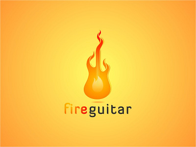 Fireguitar fire guitar music