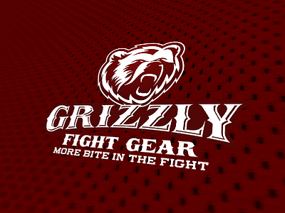 Grizzly Fight Gear fight grizzly illustration jersey logo sport