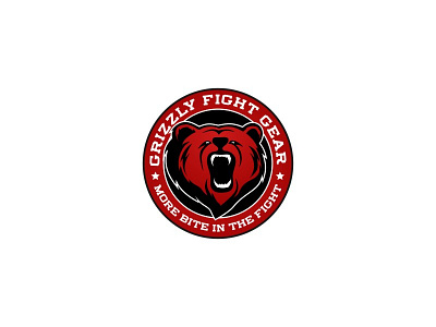 Grizzly Fight Gear fight grizzly illustration jersey logo sport