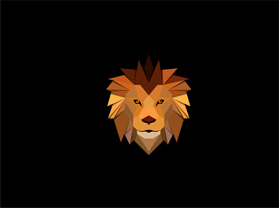 LION animation app branding design icon illustration illustrator logo minimal vector