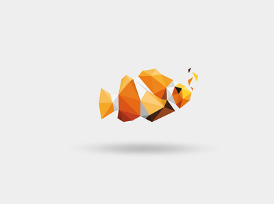 FISH animation app branding design icon illustration illustrator logo minimal vector