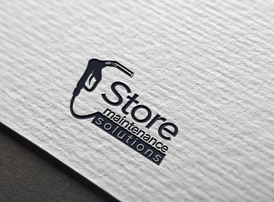C-Store Maintenance & Solutions Logos branding design illustration logo logos gasstation vector