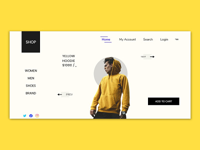 Shop Website adobexd dribbble homepage illustration typography ui uidesign uiuxdesign adobexd uiux uiuxdesign uiuxdesigner websitedesign