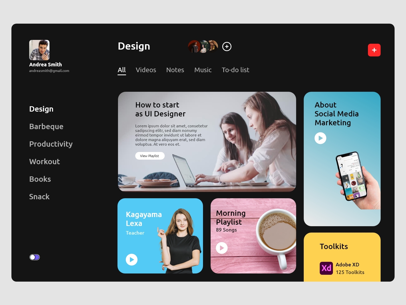 UI Design by Keval Gadhiya on Dribbble