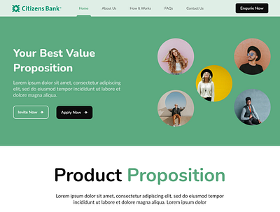 Citizens Bank adobexd design dribbble uidesign uiuxdesign adobexd uiux uiuxdesign uiuxdesigner websitedesign