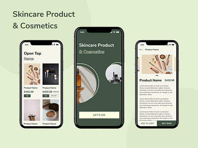 Skincare App UI