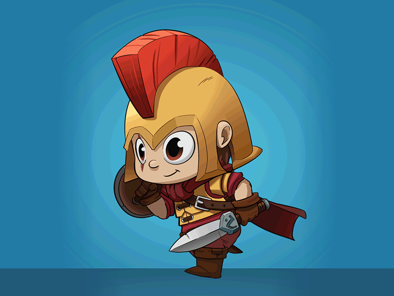 Baby Soldier Run by Derek Aquino on Dribbble