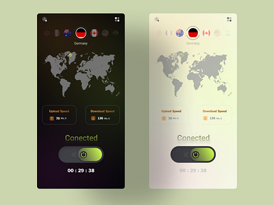 VPN app ui app vpn dark mode vpn light mode vpn newest vpn ui ux vpn app