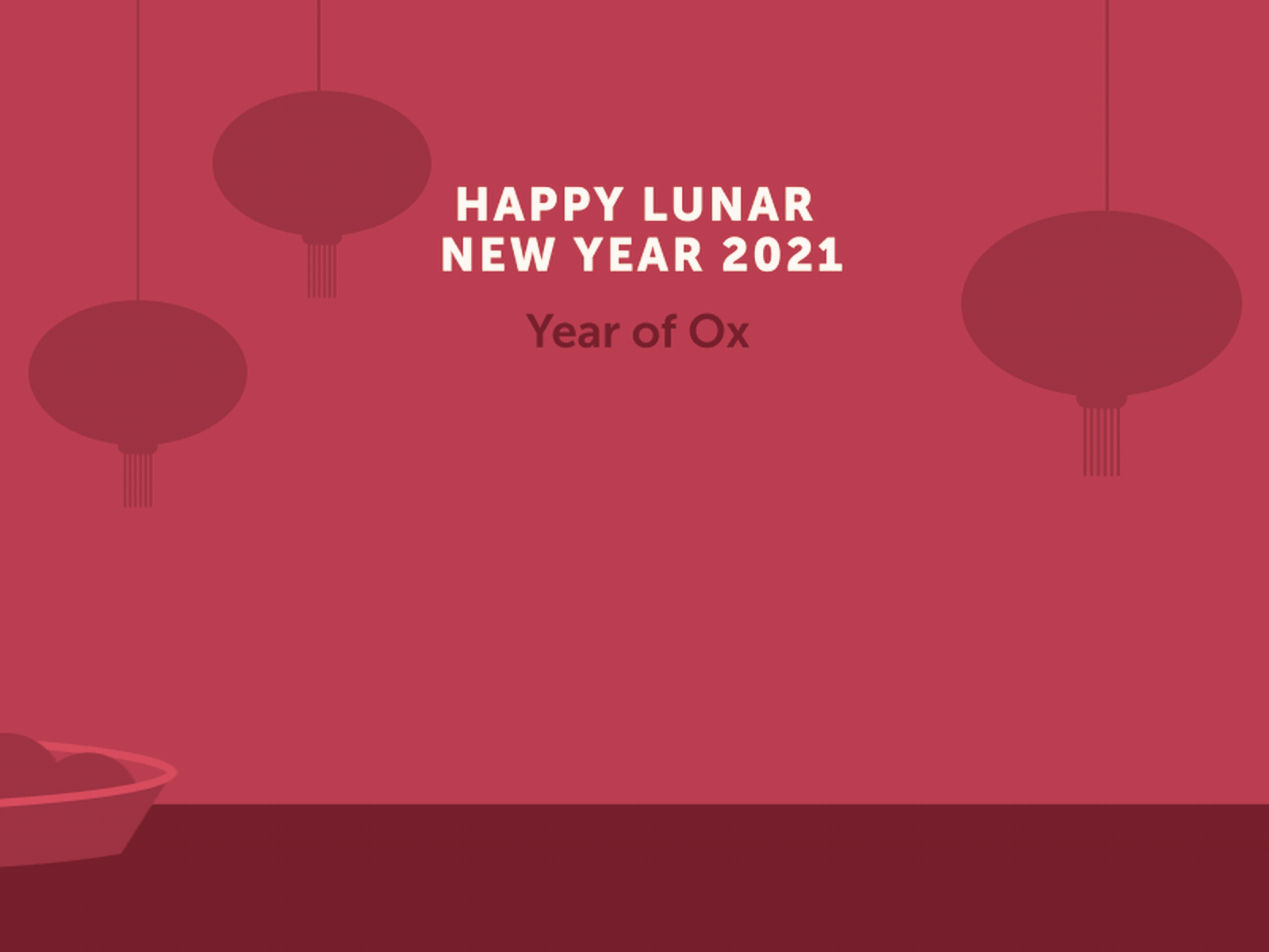 Year of the Ox chinese chinese food chinese new year cny dumpling lantern lunarnewyear ox year of the ox