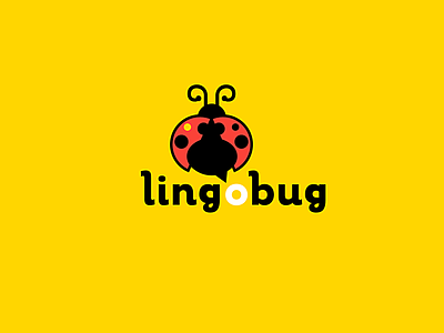Lingobug app design bilingual branding educational app illustration kids language learning logo logo design web design
