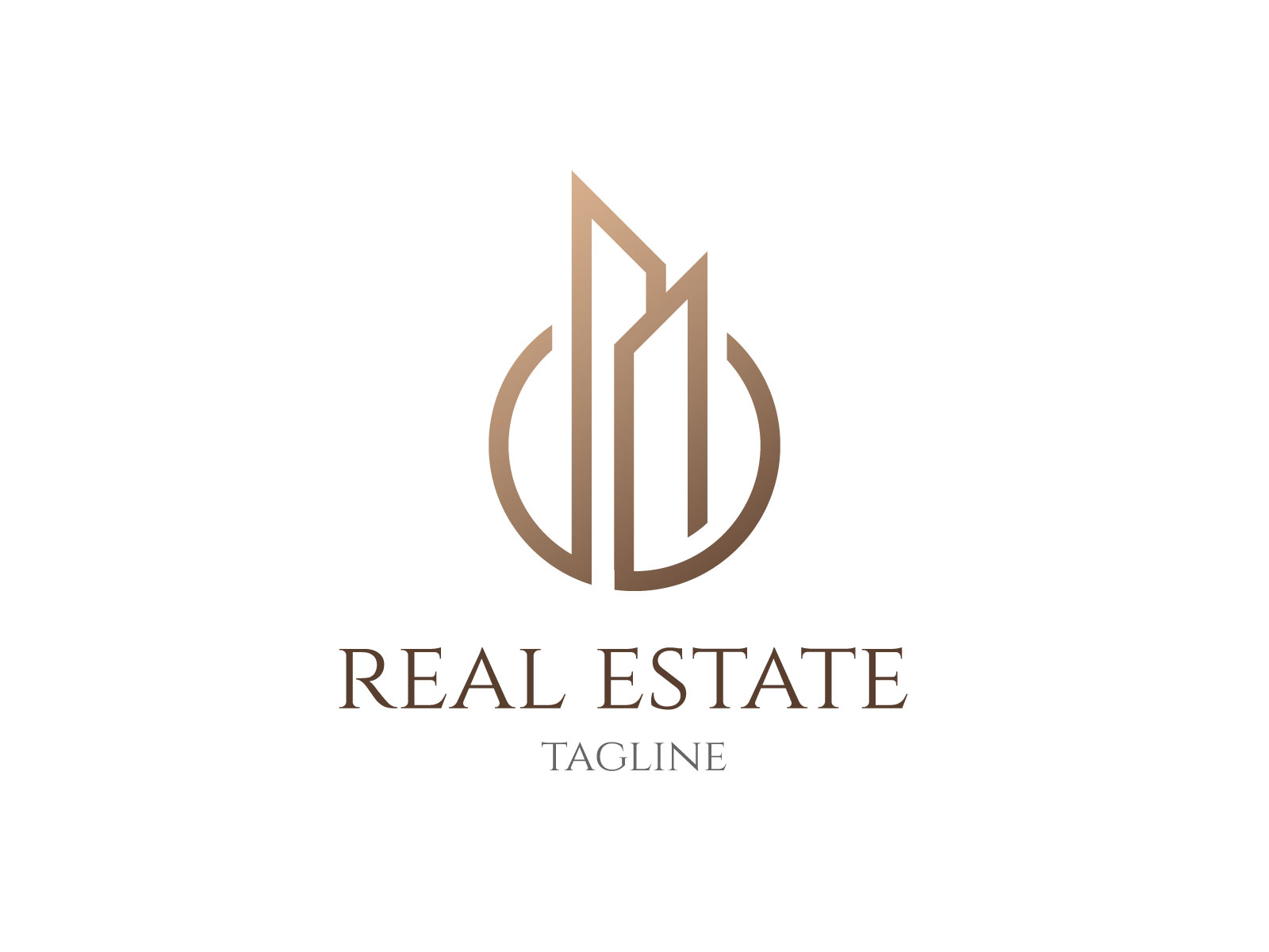 Luxury Real Estate Logo Set, Creative House Logo Collection, Abstract  Buildings Logo Set. Vector Illustrator Eps.10 Stock Vector | Adobe Stock