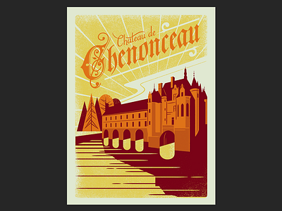 Chenonceau Poster