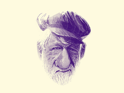 Old man sketch