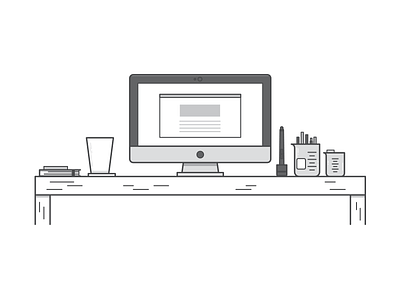 Illustration | Pre-Awesomeness Workspace by Rocky Roark for Focus Lab ...