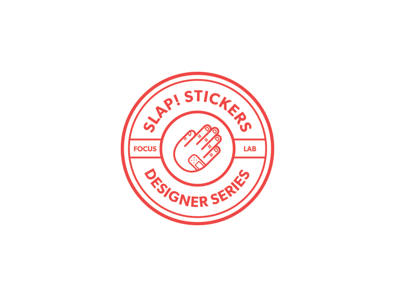 Stickers | Badge Sticker No.1 Reveal design designers focus lab illustration illustrator mystery rogie king sean farrell sean wes series sticker
